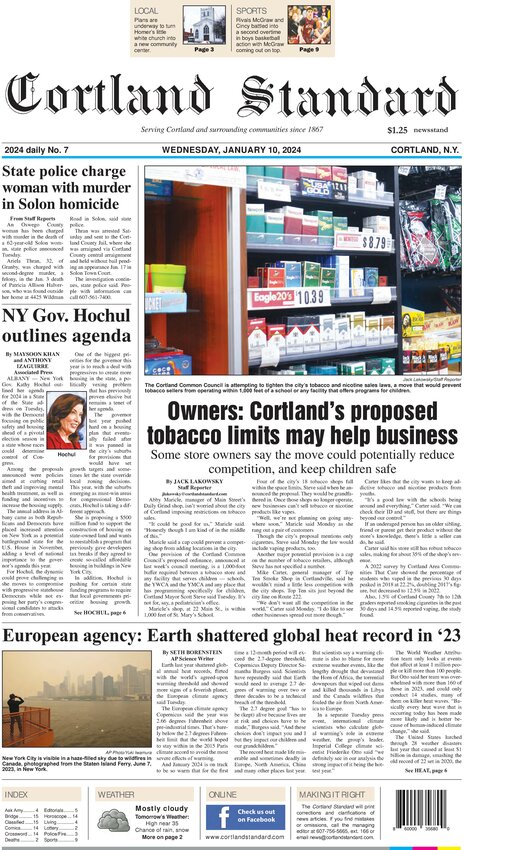 January 10, 2024 Cortland Standard